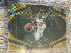 Jaden Ivey [Gold] #14 Basketball Cards 2022 Panini Select Snapshots Prices