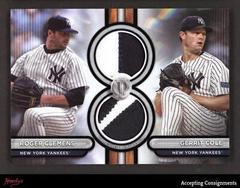 Roger Clemens / Gerrit Cole [Black Dual Player] Baseball Cards 2024 Topps Tribute Dual Relic Prices