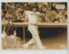 David Ortiz [5x7 Gold] Baseball Cards 2016 Stadium Club Prices