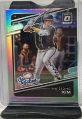 Ha-Seong Kim #TR9 Baseball Cards 2021 Panini Donruss Optic The Rookies Prices