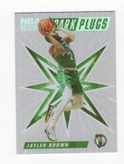 Jaylen Brown #25 Basketball Cards 2022 Panini Hoops Spark Plugs Prices