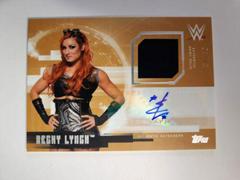 Becky Lynch [Gold] Wrestling Cards 2017 Topps WWE Undisputed Autograph Relics Prices