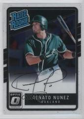 Renato Nunez Baseball Cards 2017 Panini Donruss Optic Rated Rookie Signatures Prices