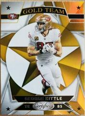 George Kittle #GT-12 Football Cards 2023 Panini Certified Gold Team Prices