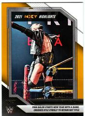 Finn Balor [Gold] #6 Wrestling Cards 2022 Panini NXT WWE 2021 Highlights Prices