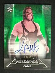 Kane [Green] #GA-K Wrestling Cards 2021 Topps WWE Undisputed Grand Slam Champions Autographs Prices