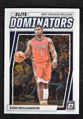 Zion Williamson #3 Basketball Cards 2022 Panini Donruss Optic Elite Dominators Prices