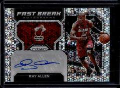 Ray Allen #FB-RAH Basketball Cards 2022 Panini Prizm Fast Break Autographs Prices