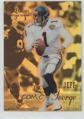 Jeff George [Mirror Gold] #5 Football Cards 1995 Panini Select Certified Prices