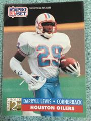 Darryl Lewis Football Cards 1991 Pro Set Prices