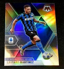 Lautaro Martinez [Silver] Soccer Cards 2020 Panini Mosaic Serie A Prices