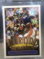 Terrell Davis [Gold] #RN2 Football Cards 1999 Topps Record Numbers Prices