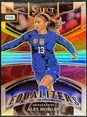 Alex Morgan #20 Soccer Cards 2022 Panini Select FIFA Equalizers Prices