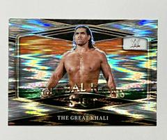 The Great Khali [Flash Prizm] Wrestling Cards 2022 Panini Select WWE Global Icons Prices