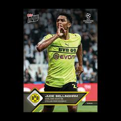 Jude Bellingham #26 Soccer Cards 2021 Topps Now UEFA Champions League Prices