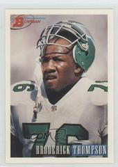 Broderick Thompson Football Cards 1993 Bowman Prices