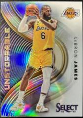 LeBron James [Silver] #7 Basketball Cards 2022 Panini Select Unstoppable Prices