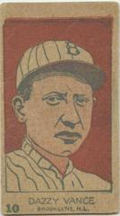 Dazzy Vance #10 Baseball Cards 1926 W512 Hand Cut Prices