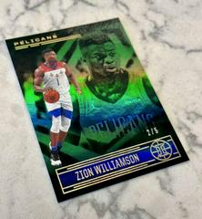 Zion Williamson [Green] Basketball Cards 2020 Panini Illusions Prices