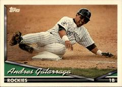 Andres Galarrage #525 Baseball Cards 1994 Topps Prices