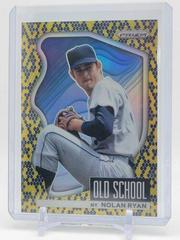 Nolan Ryan [Snake Skin Prizm] #OS-1 Baseball Cards 2022 Panini Prizm Old School Prices