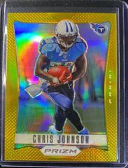 Chris Johnson [Gold Prizm] #188 Football Cards 2012 Panini Prizm Prices