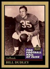 Bill Dudley #37 Football Cards 1991 Enor Pro HOF Prices