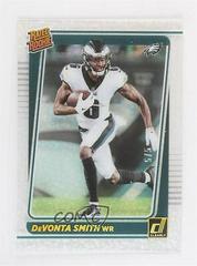 DeVonta Smith [Holo Gold] #62 Football Cards 2021 Panini Clearly Donruss Prices