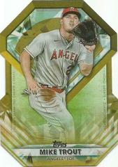 Mike Trout [Gold] #DGDC-1 Baseball Cards 2022 Topps Diamond Greats Die Cuts Prices
