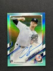 Clarke Schmidt [Aqua Refractor] Baseball Cards 2021 Topps Chrome Rookie Autographs Prices