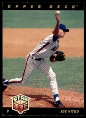 Joe Vitko #10 Baseball Cards 1993 Upper Deck Prices