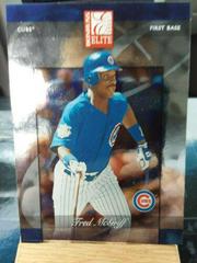 Fred McGriff Baseball Cards 2002 Donruss Elite Prices