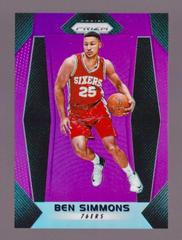 Ben Simmons [Purple Prizm] Basketball Cards 2017 Panini Prizm Prices