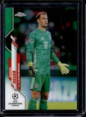 Manuel Neuer [Green Bubbles Refractor] Soccer Cards 2019 Topps Chrome UEFA Champions League Prices