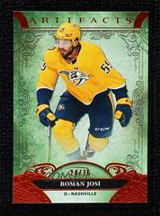 Roman Josi [Autumn] #104 Hockey Cards 2020 Upper Deck Artifacts Prices