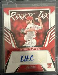 Kutter Crawford [Retail] #RKI-KC Baseball Cards 2022 Panini Absolute Rookie Ink Autographs Prices