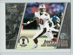 Jerry Rice [Silver] Football Cards 1998 Pacific Aurora Championship Fever Prices