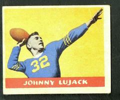 Johnny Lujack Football Cards 1949 Leaf Prices