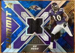 Ed Reed [Blue] #SS-6 Football Cards 2022 Panini XR Summit Swatches Prices