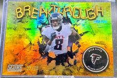 Kyle Pitts [Gold Zone] #B3 Football Cards 2022 Panini Score Breakthrough Prices