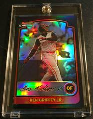 Ken Griffey Jr. [Refractor] #8 Baseball Cards 2003 Bowman Chrome Prices