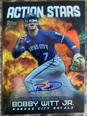 Bobby Witt Jr. [Autograph] #AS-17 Baseball Cards 2023 Topps Update Action Stars Prices