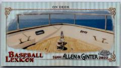 On Deck #BL-10 Baseball Cards 2022 Topps Allen & Ginter Chrome Lexicon Minis Prices