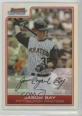 Jason Bay [Red Refractor] #30 Baseball Cards 2006 Bowman Chrome Prices
