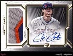 Brett Baty #DRPC-BB Baseball Cards 2023 Topps Definitive Rookie Patch Autographs Collection Prices