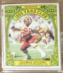 George Rogers #21 Football Cards 1986 Topps 1000 Yard Club Prices