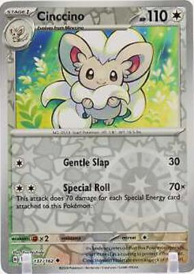 Cinccino [Reverse Holo] #137 Pokemon Temporal Forces