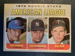 A. L. Rookies [Johnson, Klimkowski, Zepp] #702 Baseball Cards 1970 Topps Prices