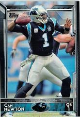 Cam Newton [Black Jersey] #30 Football Cards 2015 Topps Prices