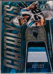 Christian McCaffrey [Neon Blue] Football Cards 2022 Panini Spectra Catalysts Prices
